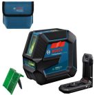 Bosch GLL 2-15 G zöld vonallézer + LB 10 
