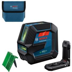 Bosch GLL 2-15 G zöld vonallézer + LB 10 