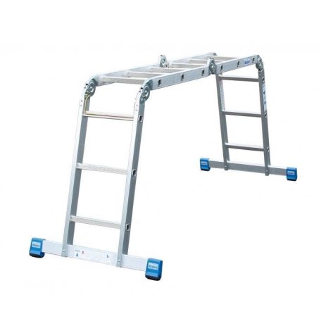 KRAUSE Stabilo Professional csuklós univerzális alumínium létra 4 X 3 fokos 123510/123909