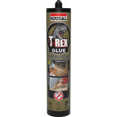 Soudal T-REX GOLD erős ragasztó 