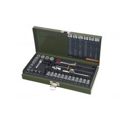 PROXXON 23.080 dugókulcs készlet 1/4” 4-13mm 36rés
