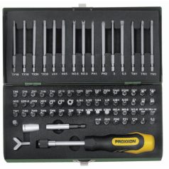   Proxxon speciális bit készlet 75 részes 1/4" /6,3 mm) hosszú-rövid bitfejek