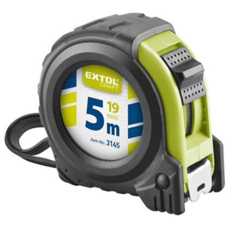 Extol Craft mérőszalag gumírozott 1 stoppos 5 m x 19 mm