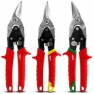 Milwaukee lemezvágó olló készlet 3db-os