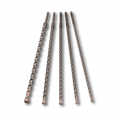 Milwaukee M2 SDS-Plus 2 élű fúrószár Készlet 5 részes (10 / 12 / 14 / 16 / 20 x450 mm) 49323528