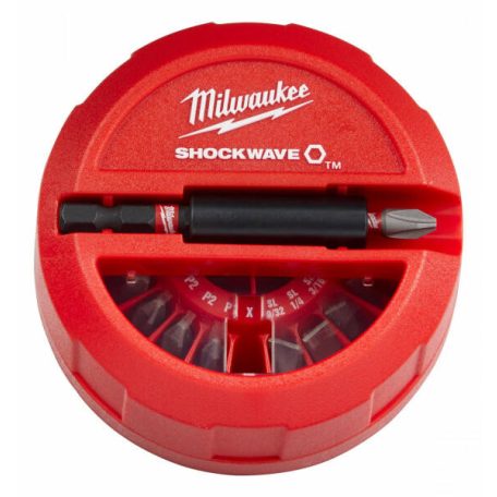 Milwaukee bit készlet SHOCKWAVE™ Impact Duty 15 részes 
