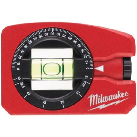 Milwaukee vízmérték mágneses zseb szögmérővel 8 cm 4932459597