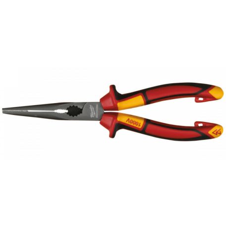 Milwaukee VDE hosszúcsőrű kerek fogó 205 mm (4932464564)