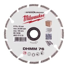   Milwaukee DHMM 76 gyémánttárcsa gyémánt vágótárcsa multimaterial 76 mm (4932471333) M12 FCOT