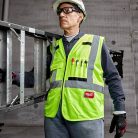 Milwaukee láthatósági mellény sárga 2XL/3XL