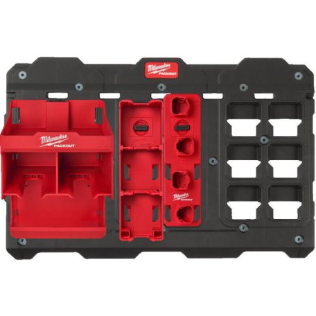 Milwaukee PACKOUT™ induló fali tároló készlet tárolórendszer 356 x 762 x 508 mm 4 részes 4932493620
