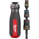 Milwaukee SHOCKWAVE™ multi csavarozó dugókulcs készlettel 7-17mm rövid 6-szög 1/4 bit 6 db 6 az 1-ben