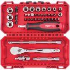 Milwaukee dugókulcs készlet 1/4" Racsnis  38 részes 4932498381 (4932479096)