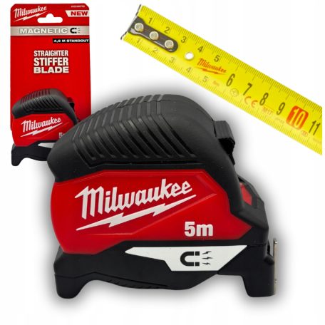 Milwaukee mérőszalag Magnetic GEN IV mágneses 5 m 30 mm 4932498768