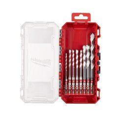   Milwaukee 8 részes többfunkciós fúrószár készlet (4-12mm) 4932493871