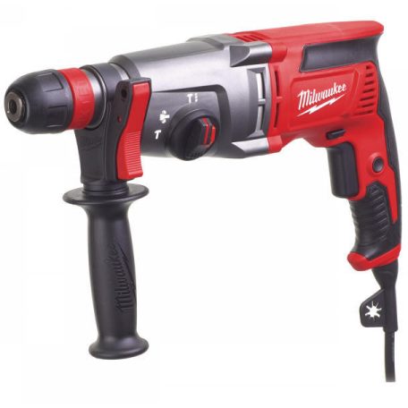 Milwaukee PH 26 TX elektromos fúró-vésőkalapács SDS-Plus 2,4 J betonban: 26 mm 800 W kofferben