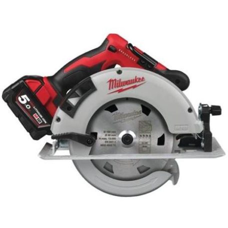 Milwaukee M18 BLCS66-0X akkus körfűrész 18 V körfűrészlap 190 mm x 30 mm vágás max. 66 mm szénkefementes Heavy Duty kofferben