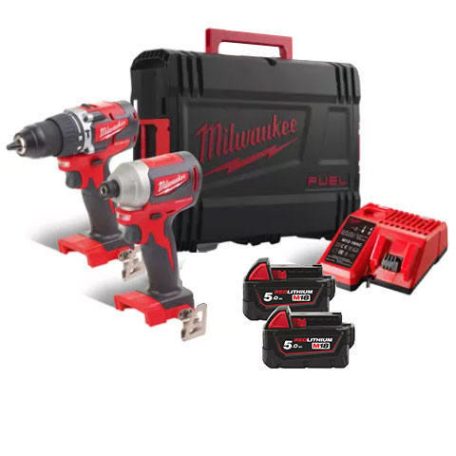 Milwaukee M18CBLPP2A-502C gépcsomag (M18CBLPD, M18CBLID) 4933478545