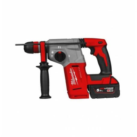Milwaukee M18BLHX-502X akkus fúró-vésőkalapács 18 V | 2,3 J | Betonban 26 mm | 2,8 kg | Szénkefement