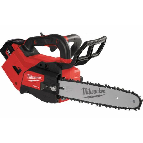 Milwaukee M18FTHCHS30-802 akkus láncfűrész 18 V, 300 mm, Szénkefementes, 2 x 8 Ah akku + töltő, koffer nélkül