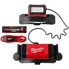   Milwaukee L4 BOLTHL-301 BOLT fejlámpa akkus usb tölthető sisakhoz 4V 600 LUMEN