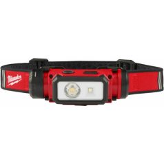   Milwaukee akkus fejlámpa USB újratölthető L4HL2-301 4 V 100 lumen/400 lumen/600 lumen