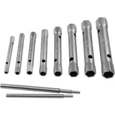   Extol csőkulcs készlet 10 db-os 6-22 mm (8 csőkulcs+2 hajtóvas)