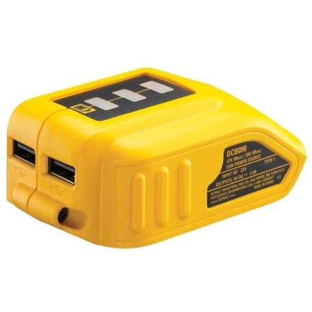 Dewalt USB átalakító DEWALT XR-Litium-ION akkumulátorhoz (DCB090-XJ)