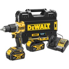   DeWALT DCD100YM2T-QW akkus ütvefúró - csavarozó 18V 2x4,0 AH 100. évfordulós kiadás