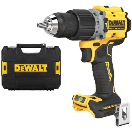 DeWALT DCD800NT-XJ akkus fúró-csavarozó tokmányos 18V 90Nm szénkefementes akku és töltő nélkül