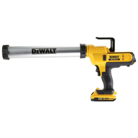 DeWALT DCE580D1-QW akkus kinyomó pisztoly 18 V 300 ml / 600 ml 2500 szénkefés 1 x 2 Ah akku + töltő kofferben