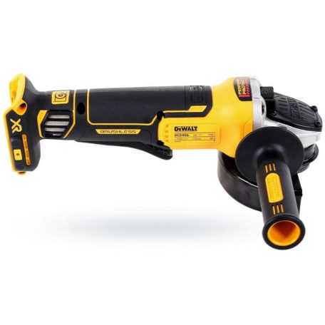 DeWALT DCG406N-XJ sarokcsiszoló akkus 18 V 125 mm 9000 RPM szénkefementes akku és töltő nélkül kartondobozban