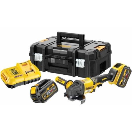 DeWALT DCG418T2 XR FlexVolt akkus sarokcsiszoló 125mm 