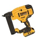DeWALT DCN681D2-QW 18V XR Li-Ion 18GA kefe nélküli kapcsozógép tűzőgép készletben