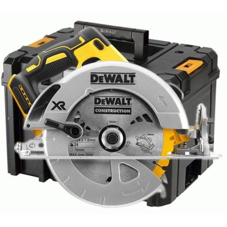 DeWALT DCS570NT  18V  kefe nélkül 184 mm körfűrész akku és töltő nélkül, kofferben