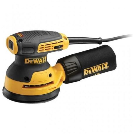 DeWALT DWE6423-QS elektromos excentercsiszoló 230 V 280 W 125 mm 4000 - 11000 RPM kartondobozban