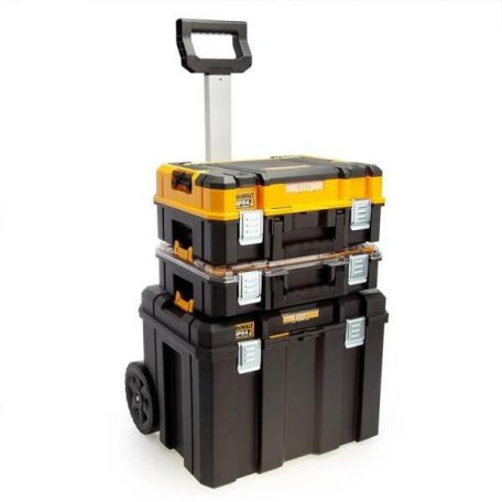 DeWALT DWST83411-1 gurulós szerszámosláda szett MOBIL BOX TSTAK 2.0 IP54