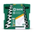 SATA csillag-villáskulcs készlet racsnis 8 részes 8-19 mm ST08008SJ