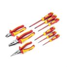 SATA VDE csavarhúzó és fogókészlet 9 részes